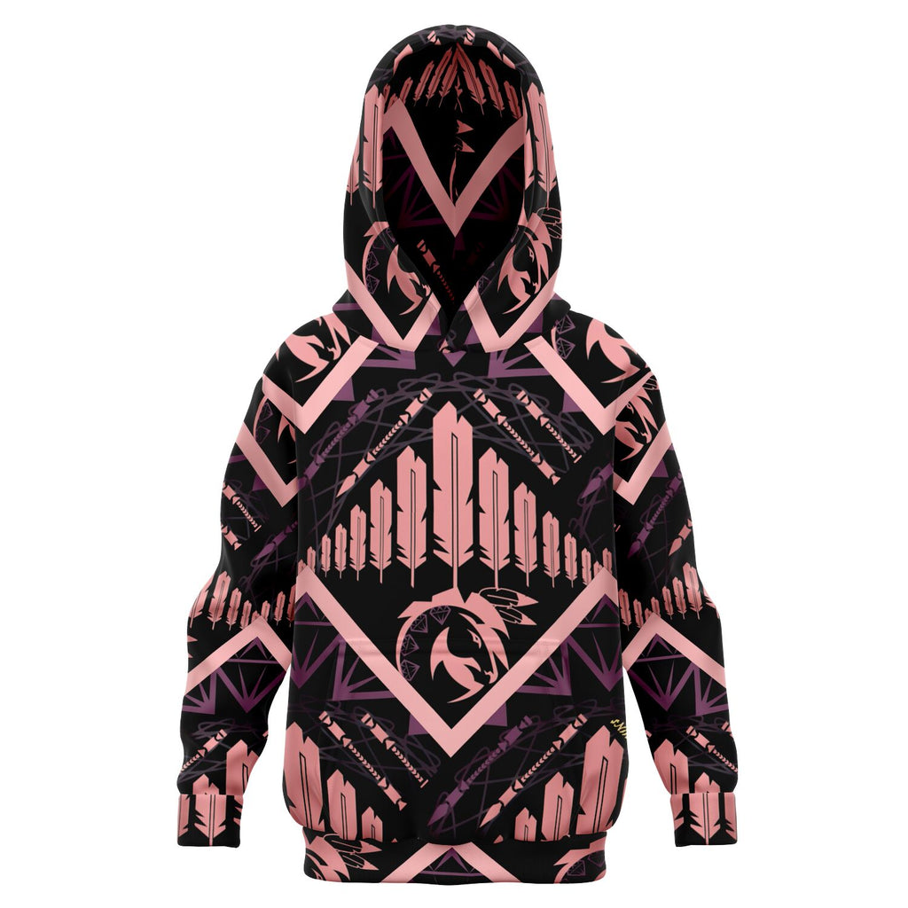$NiieihiiNookei Athletic Kids Hoodie - AOP