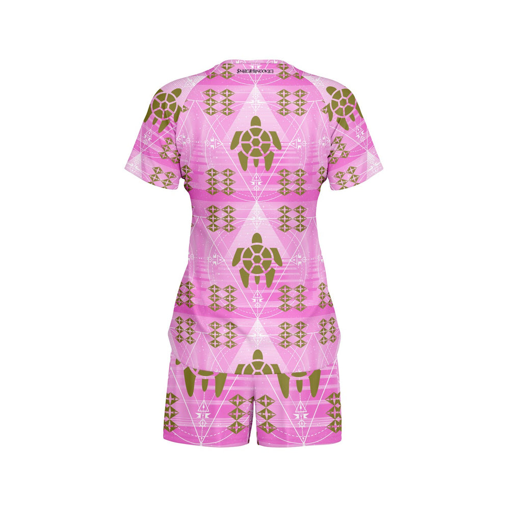 $NiieihiiNookei Women's Athletic Set - AOP