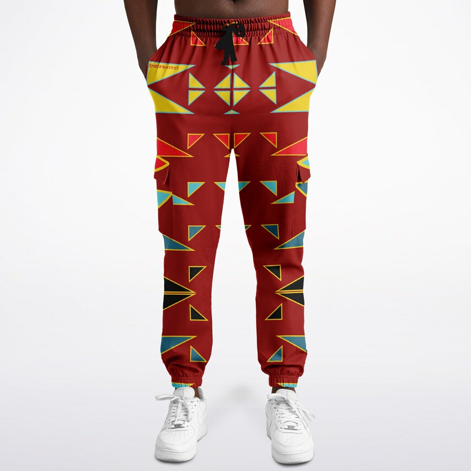 $NiieihiNookei Athletic Cargo Sweatpants - AOP