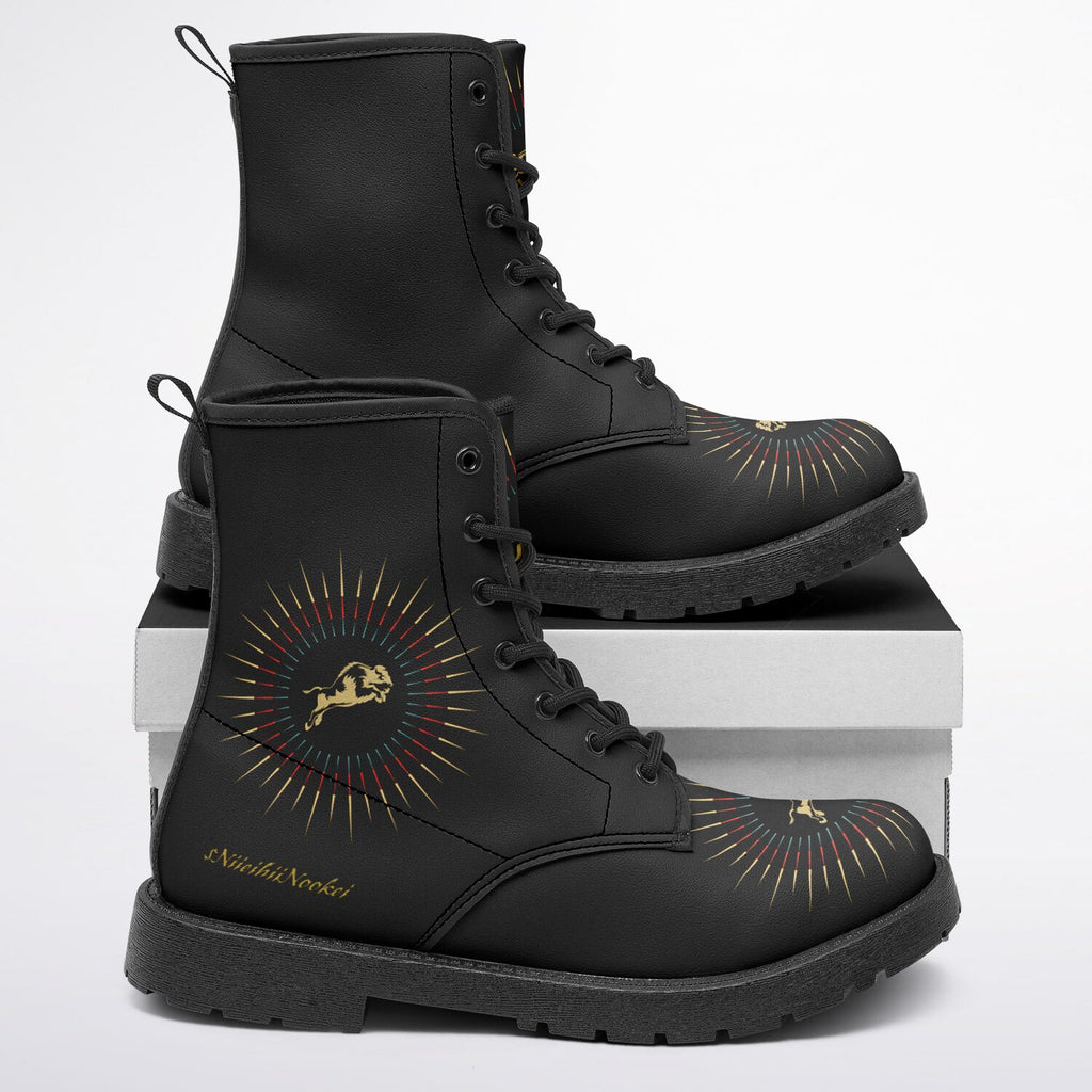 $NiieihiiNookei Rez Strider Boots - AOP