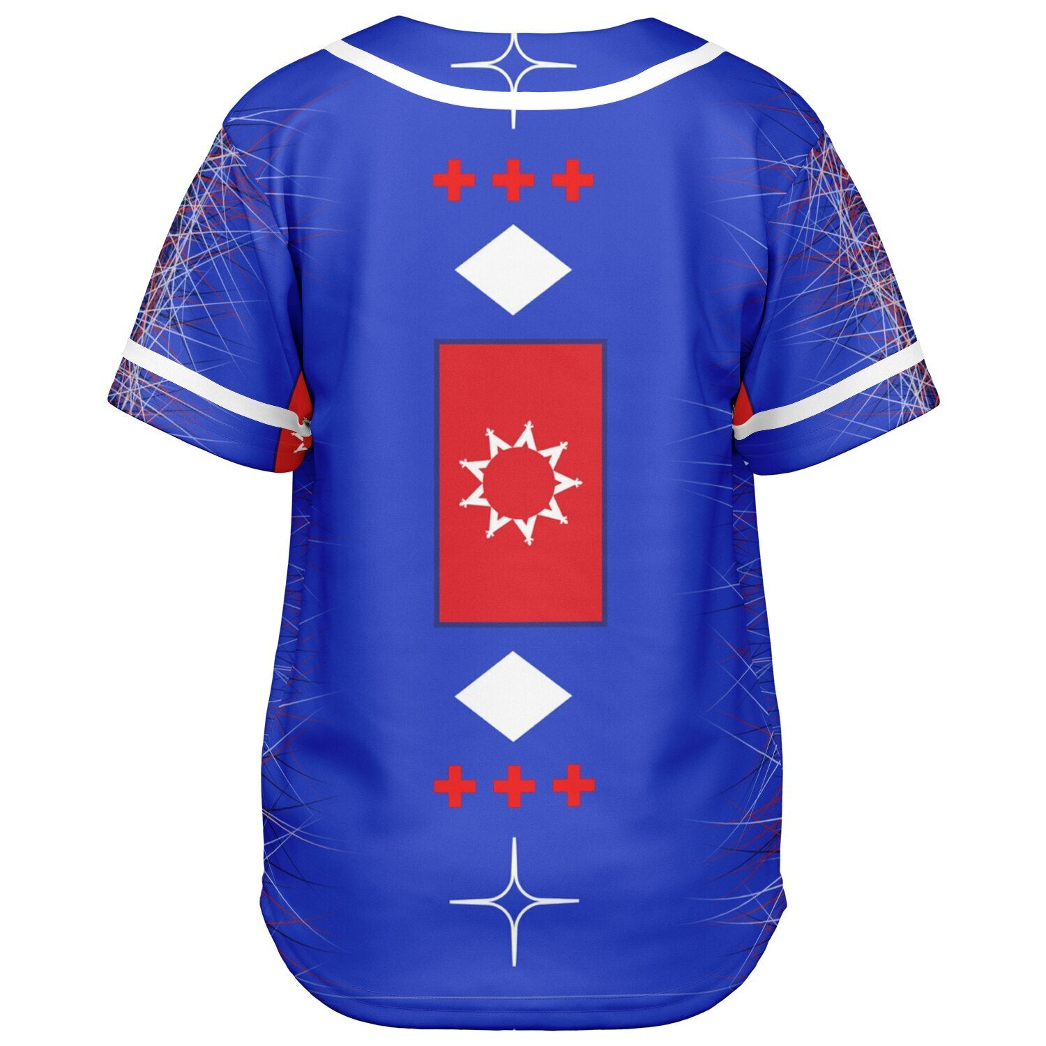 $NiieihiiNookei OST Flag Design Kids Baseball Jersey - AOP
