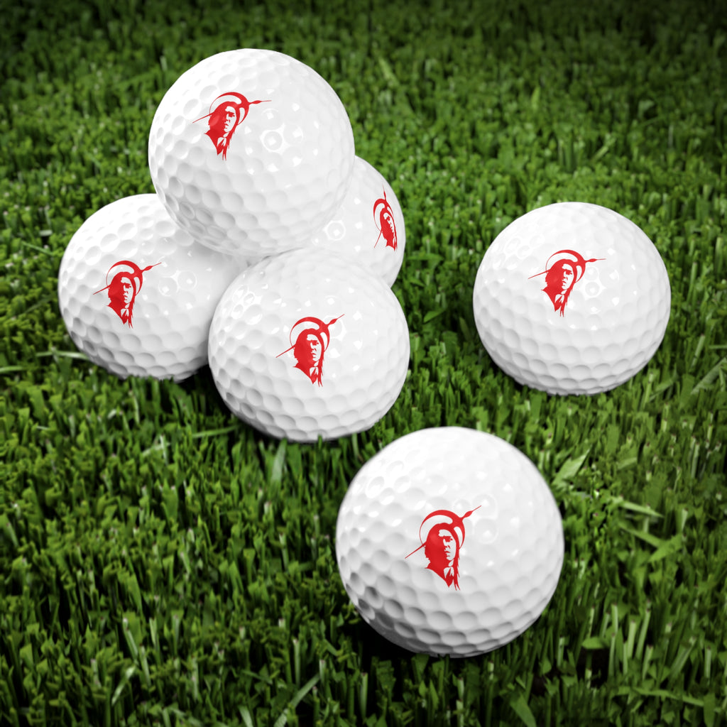 Chiefs Golf Balls — 6-Pack Official Logo Golf Ball Set