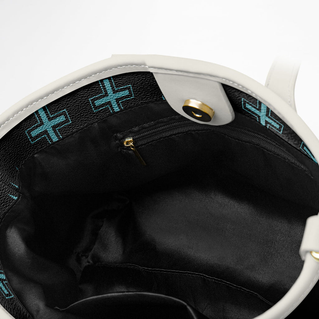 $NiieihiiNookei Leather Tote Bag - AOP