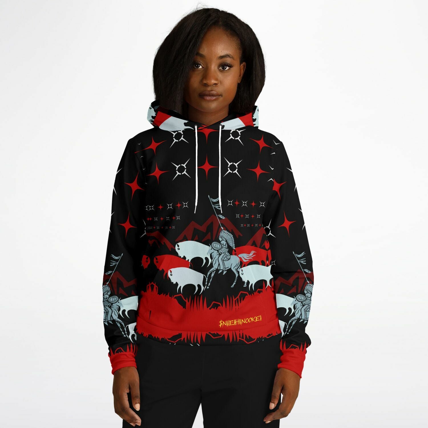 $NiieihiiNookei Athletic Hoodie - AOP