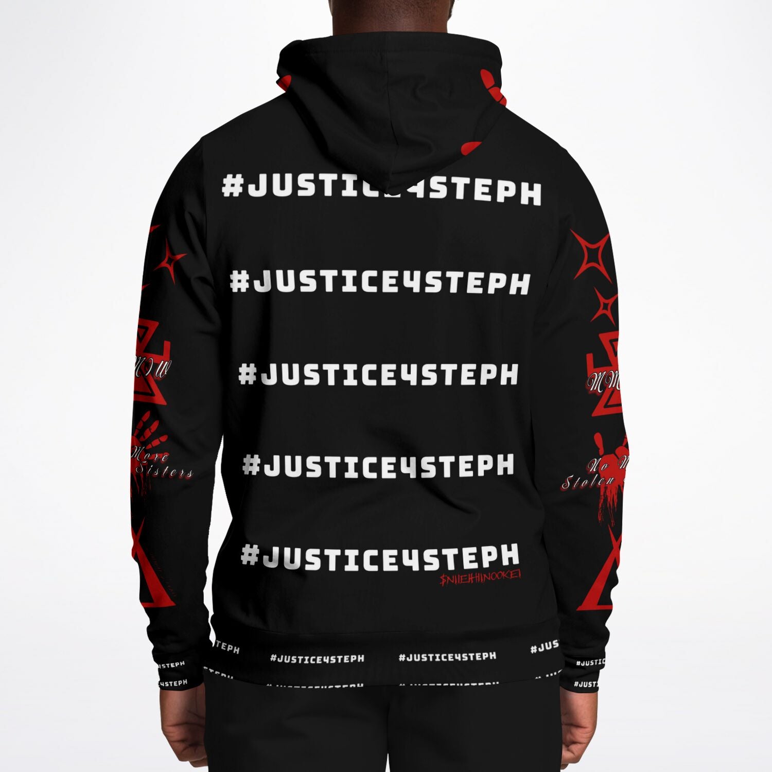 #JUSTICE4STEPH Athletic Hoodie - AOP