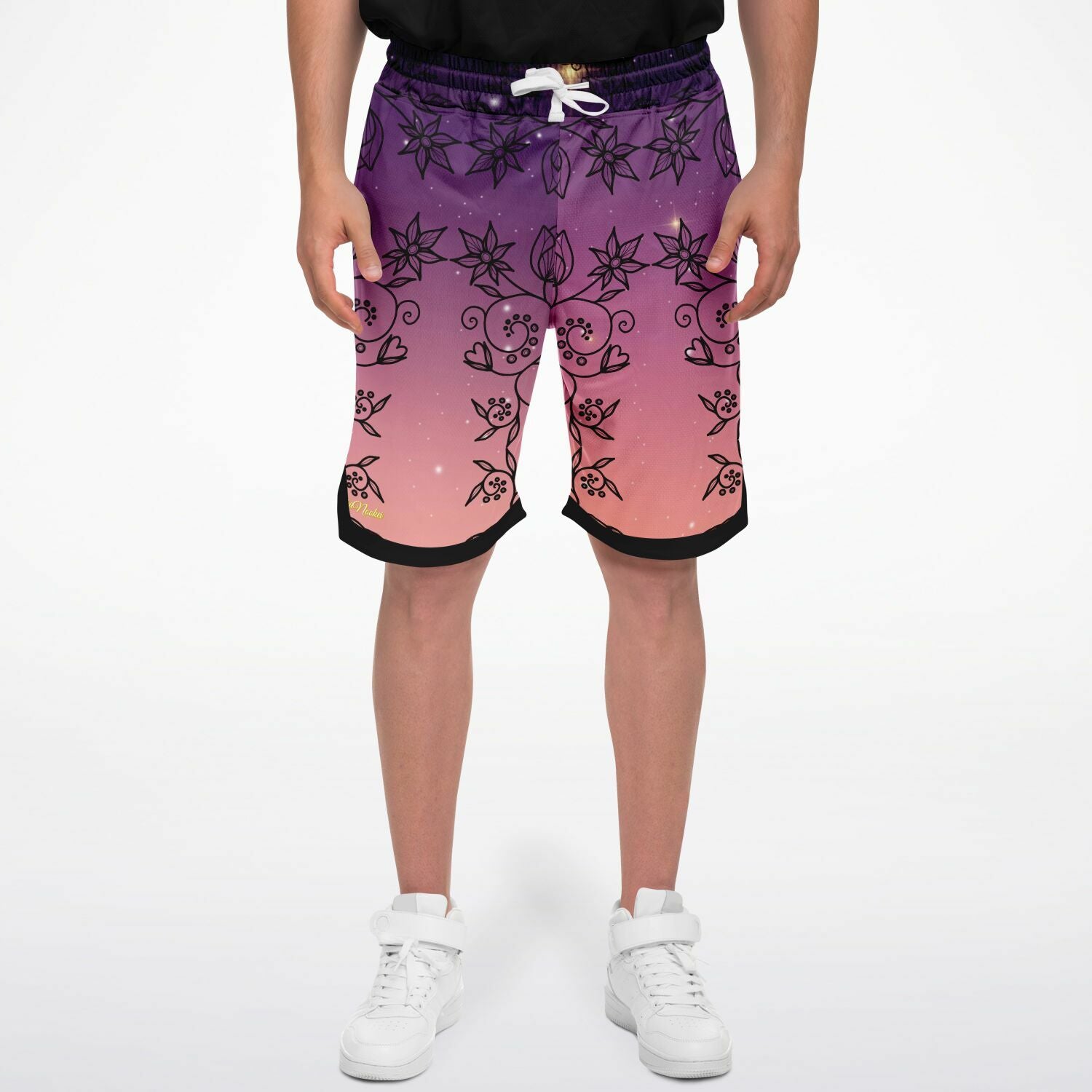 $NiieihiiNookei Basketball Short Rib - AOP