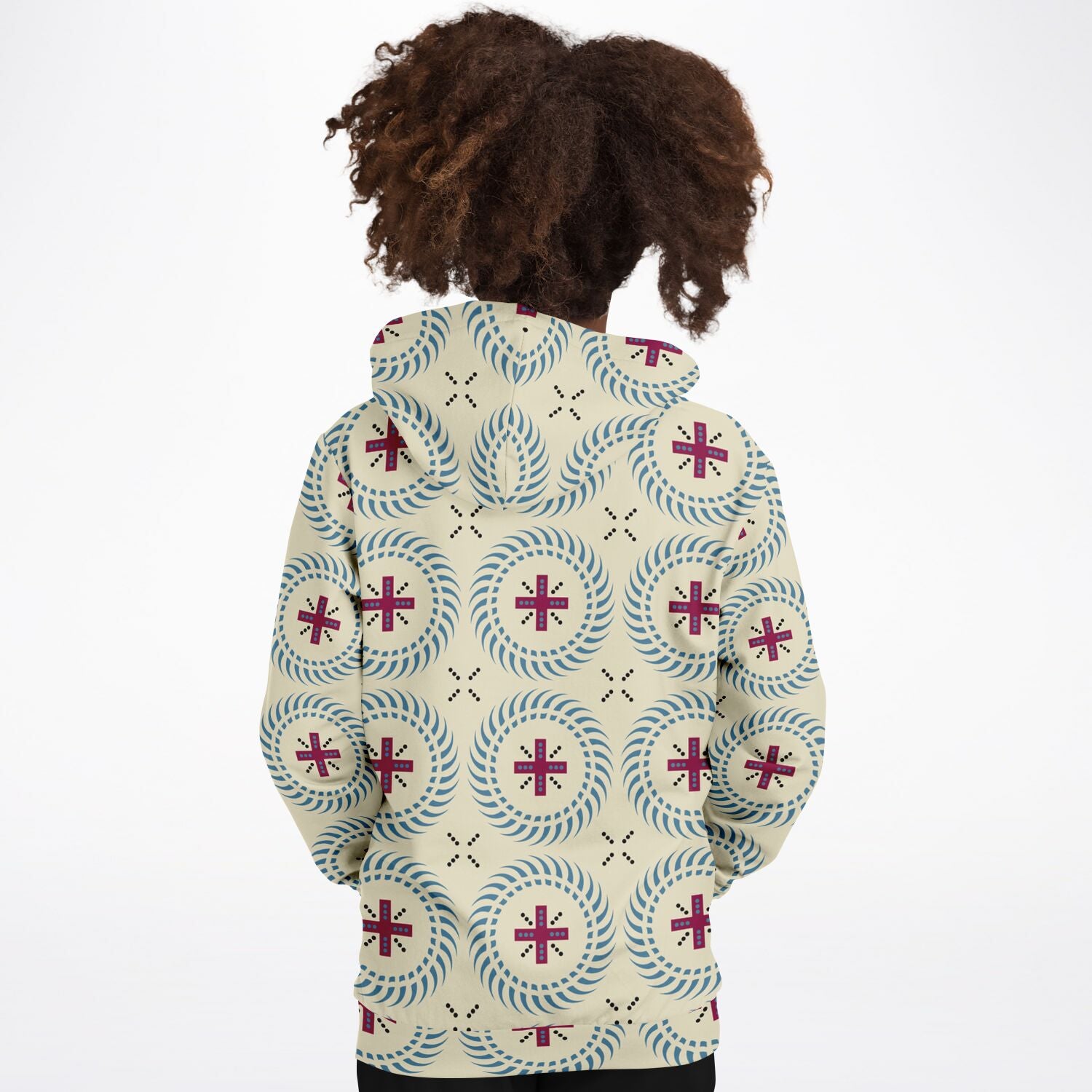 $NiieihiiNookei Athletic Kids Hoodie - AOP