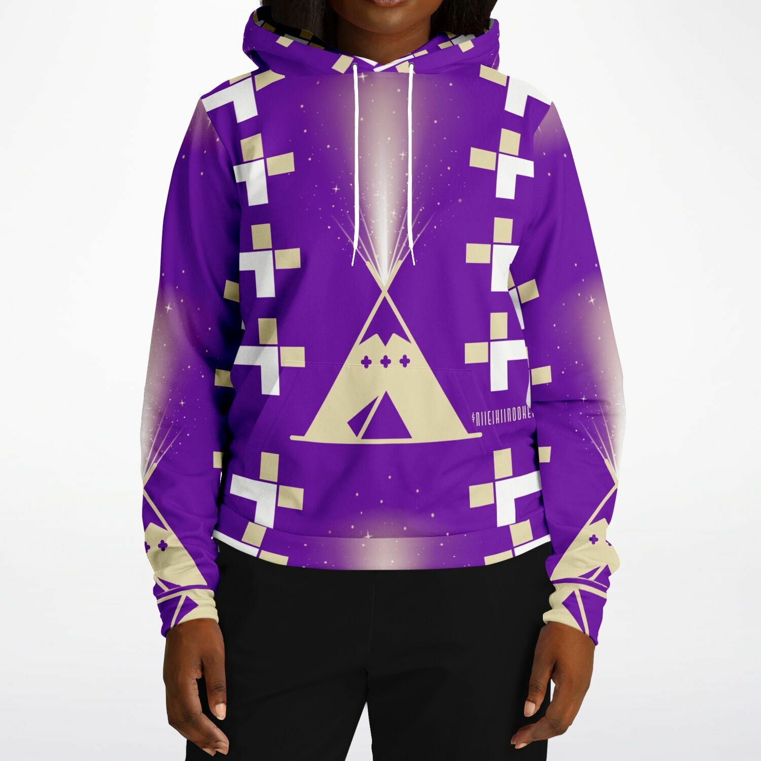 $NiieihiiNookei Athletic Hoodie - AOP