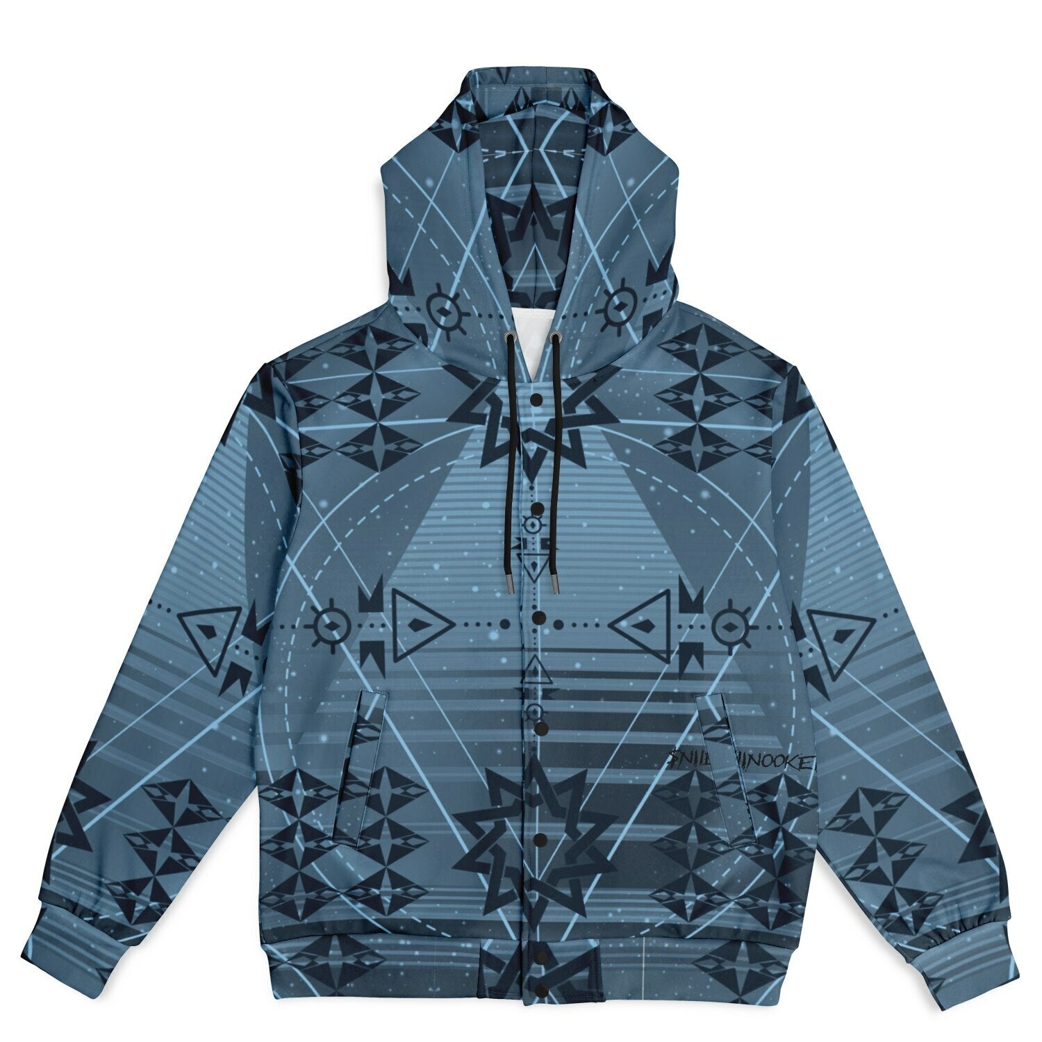 $NiieihiiNookei Hooded Jacket - AOP