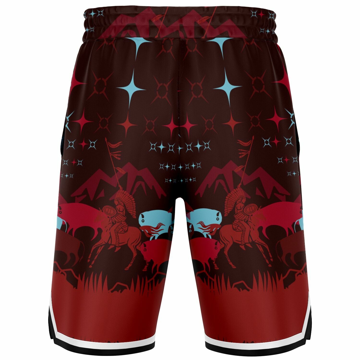 $NiieihiiNookei Basketball Short Rib - AOP