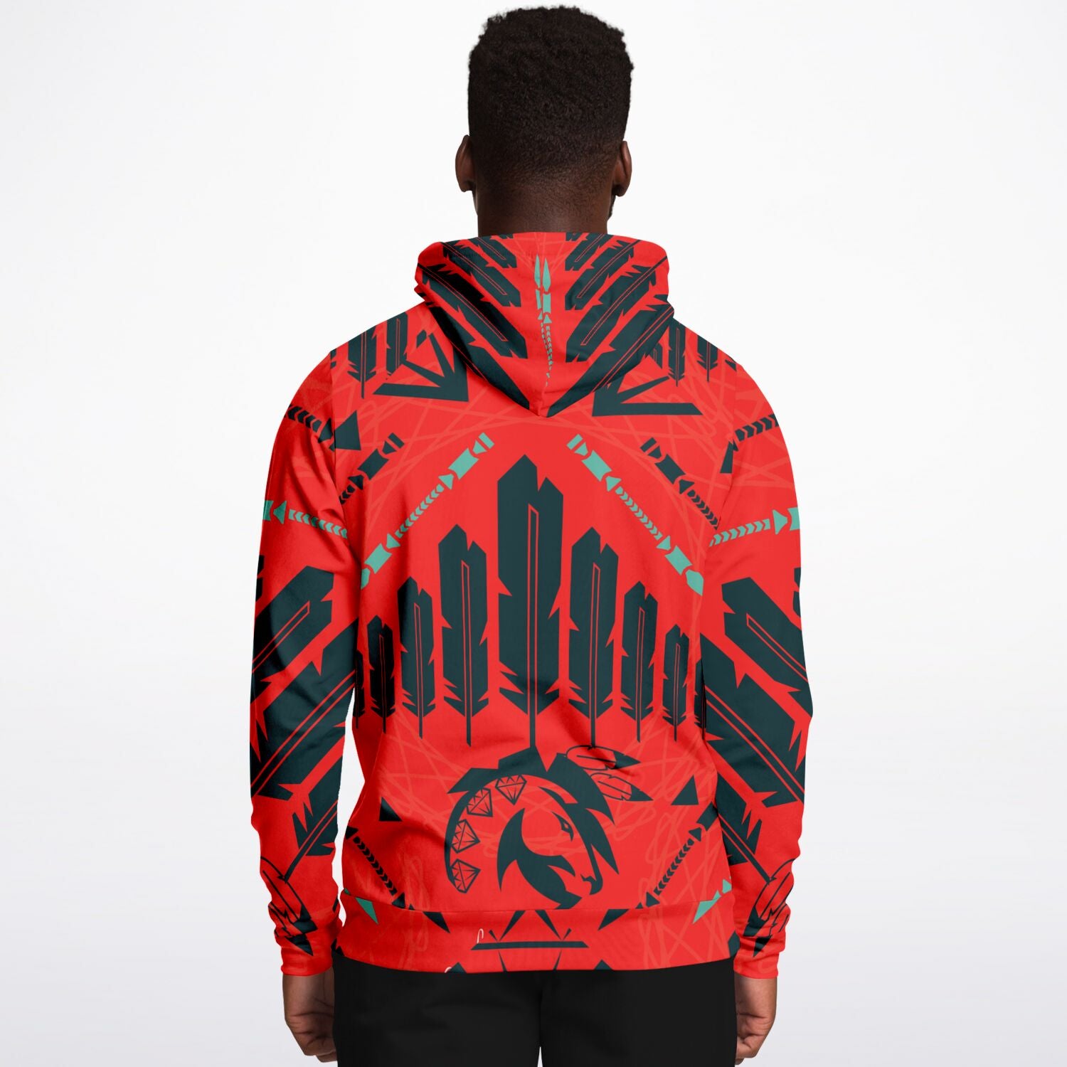 $NiieihiiNookei Athletic Hoodie - AOP