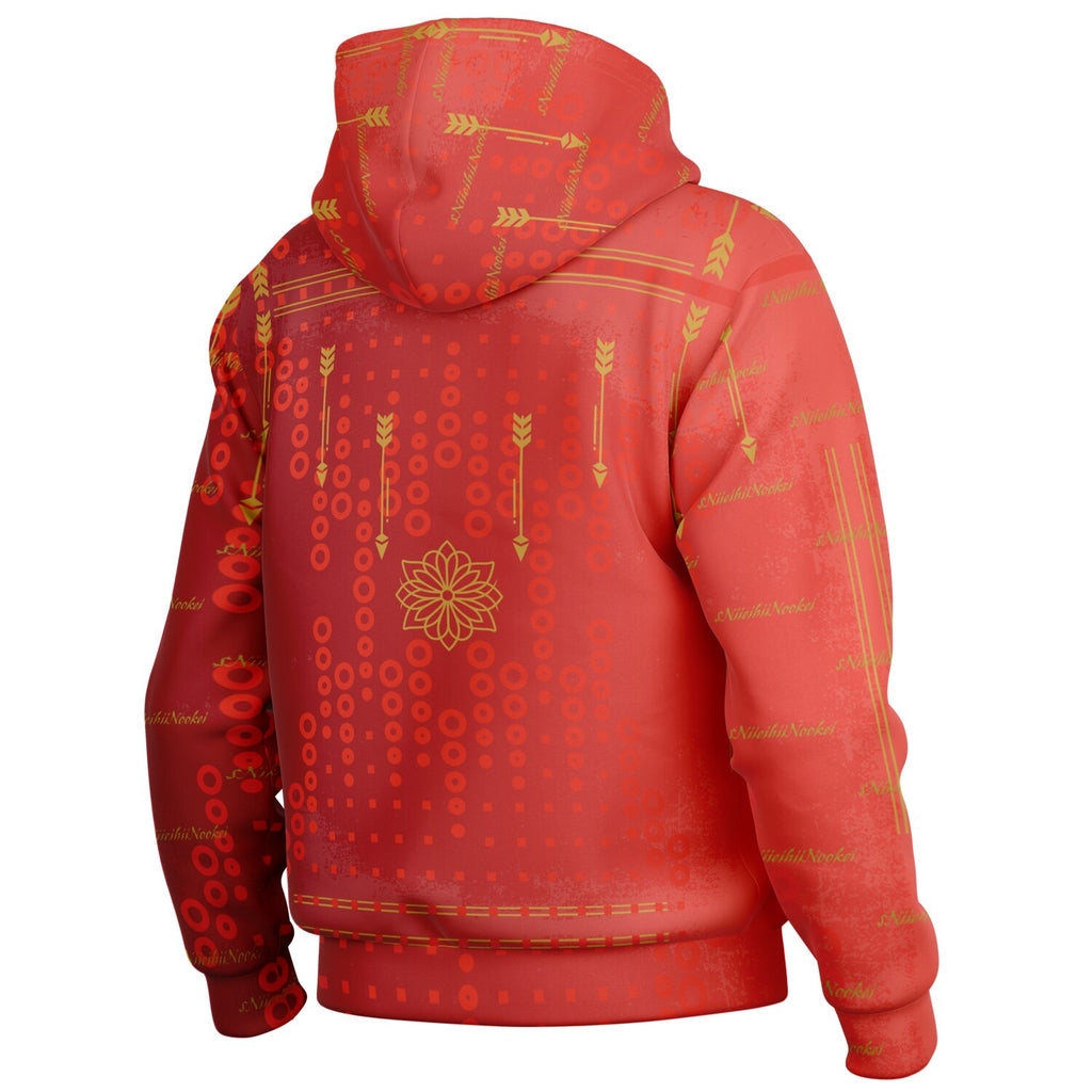$NiieihiiNookei Hooded Jacket - AOP
