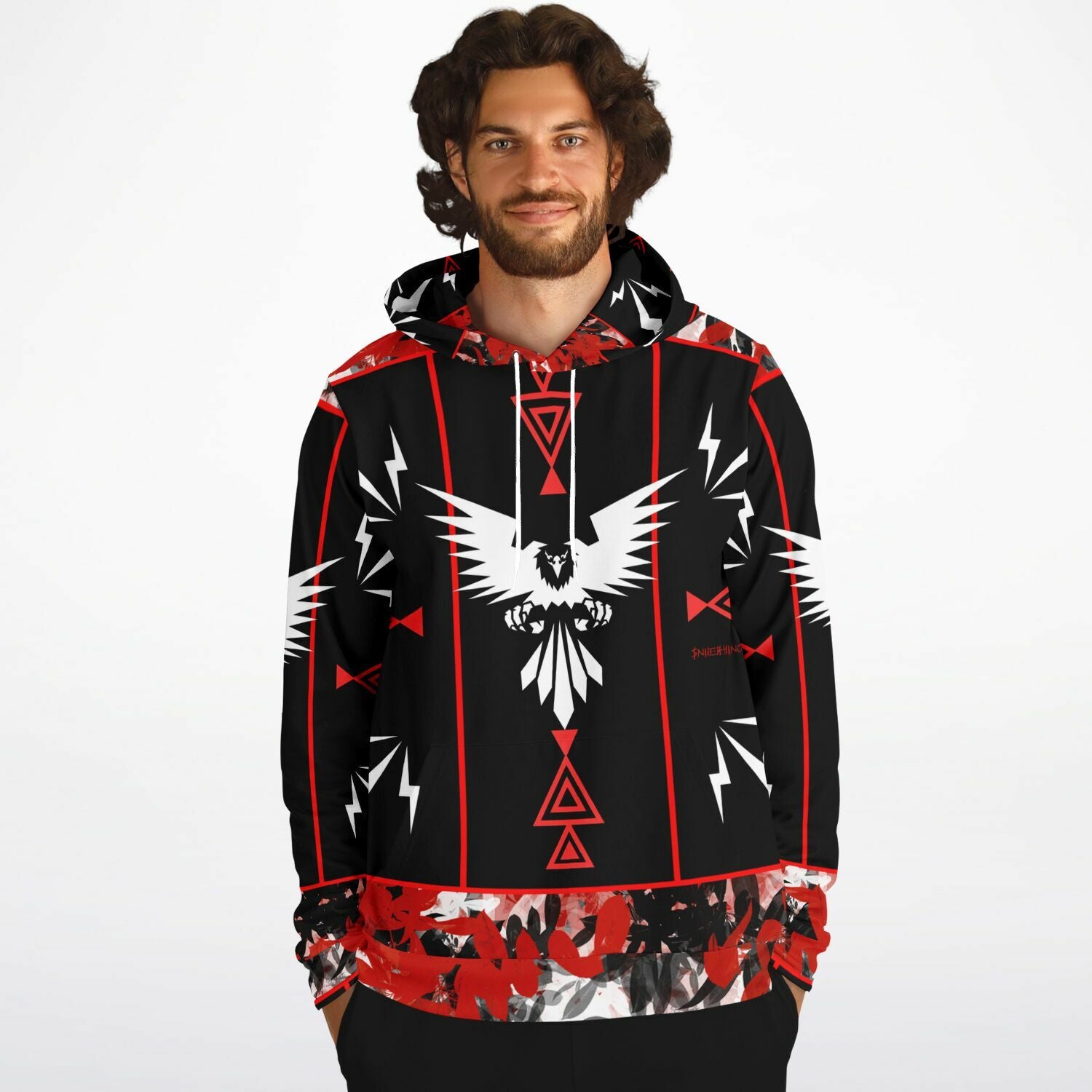 $NiieihiiNookei Athletic Hoodie - AOP