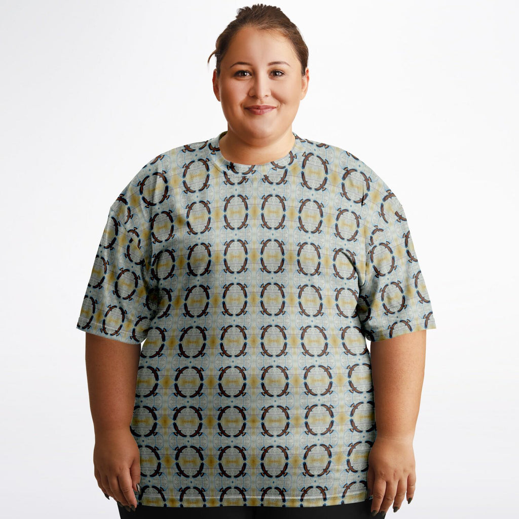 $NiieihiiNookei Plus-size T-Shirt - AOP