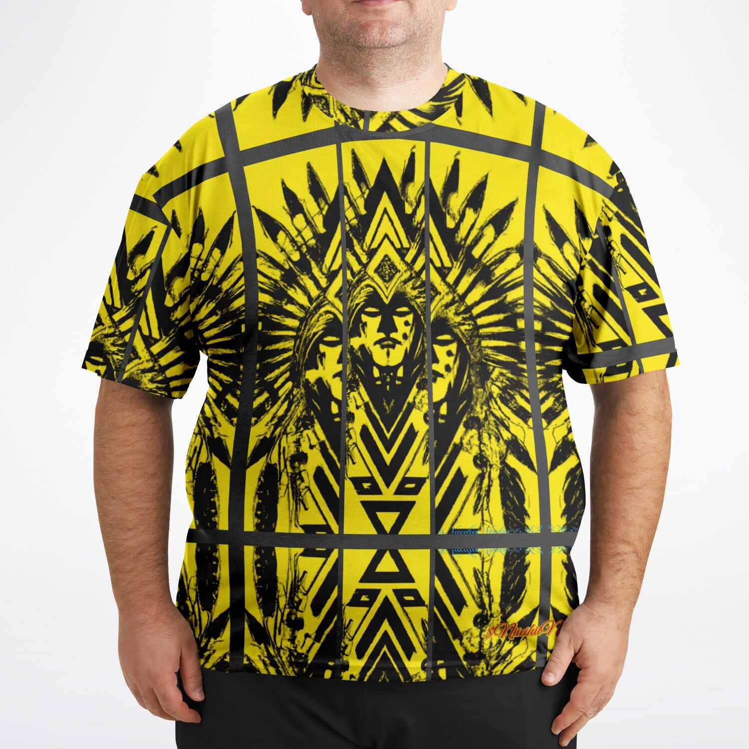$NiieihiiNookei Plus-size T-Shirt - AOP
