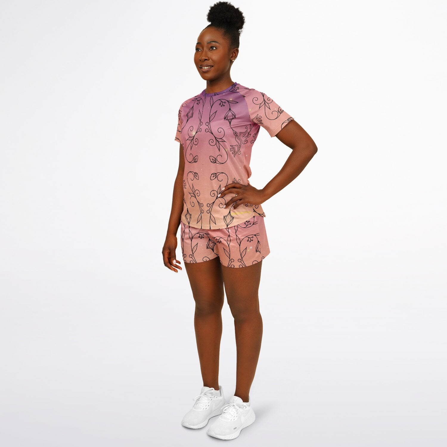 Women's Active Set - AOP