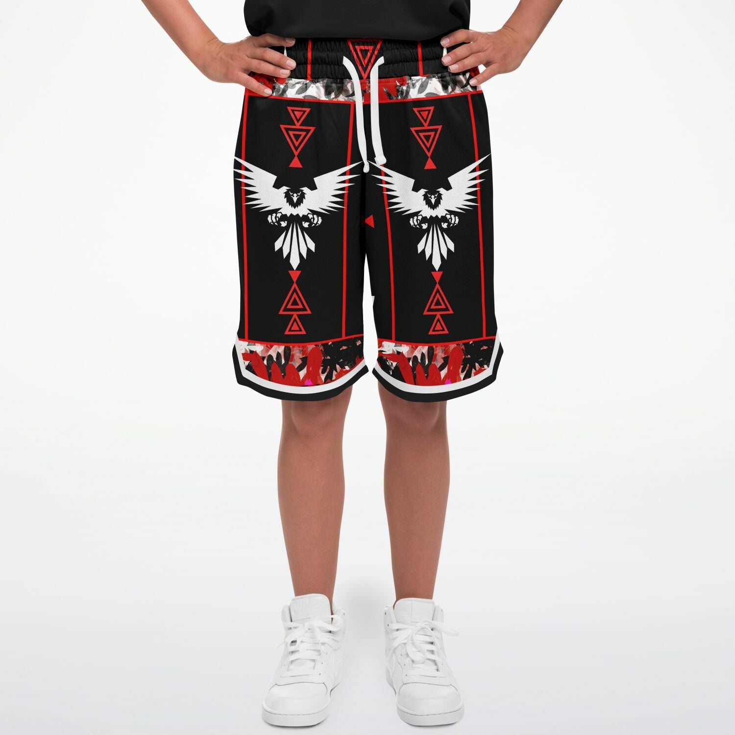 $NiieihiiNookei Basketball Short Rib - AOP