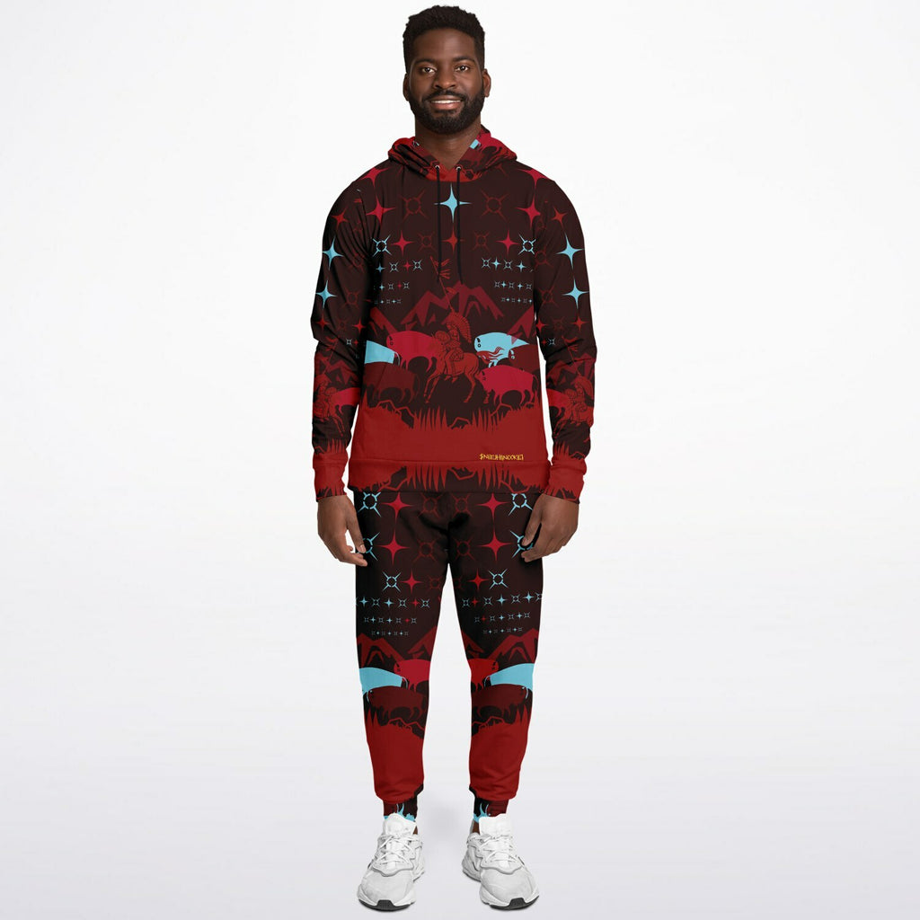 $NiieihiiNookei Hoodie & Jogger Set - AOP