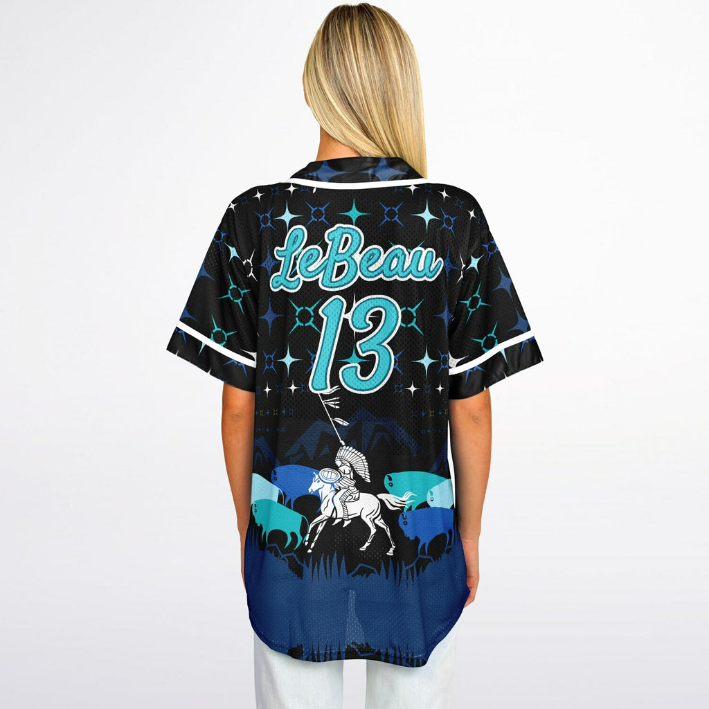 #13 Lebeau Premium Baseball Jersey - AOP