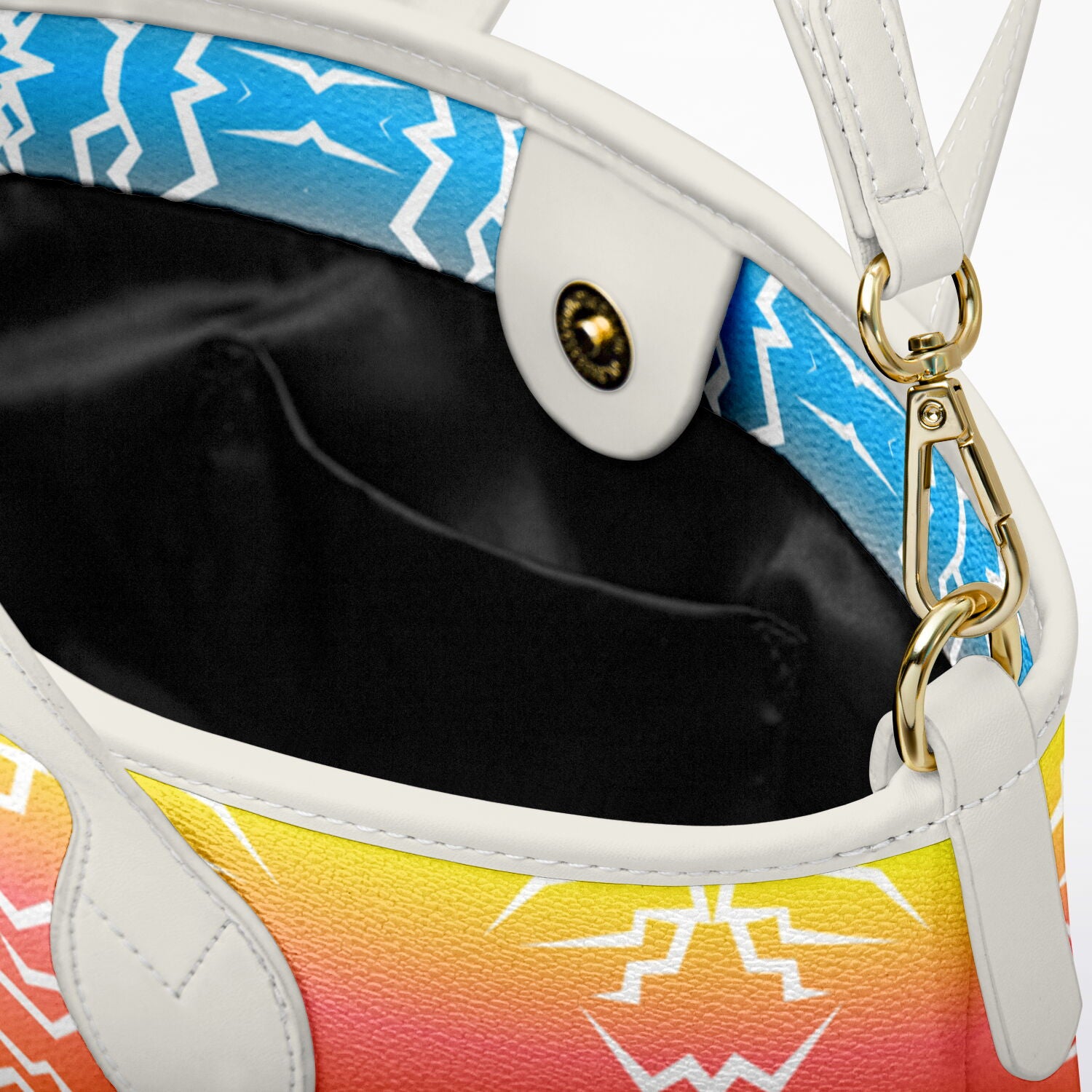 $NiieihiiNookei Leather Tote Bag - AOP