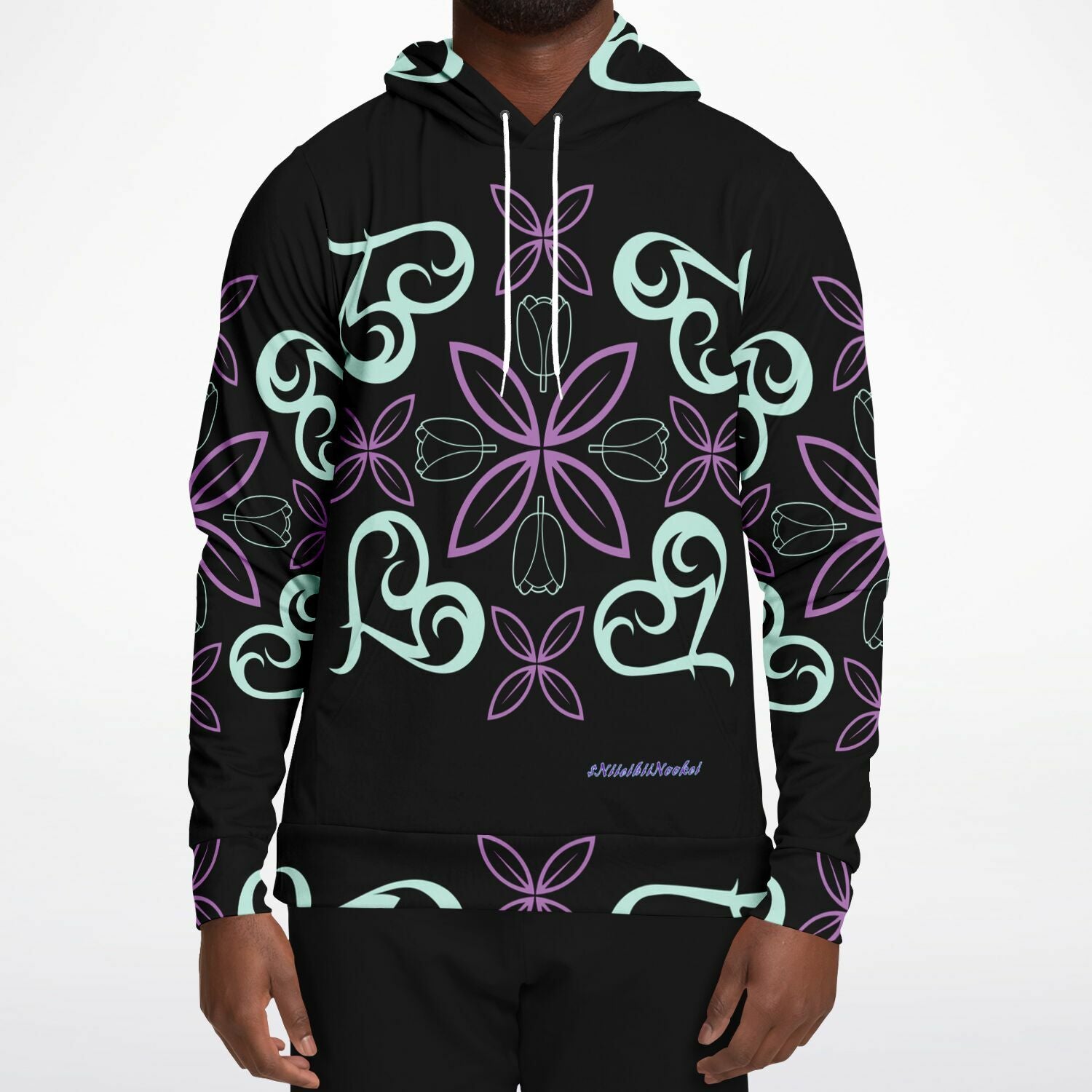 $NiieihiiNookei Athletic Hoodie - AOP