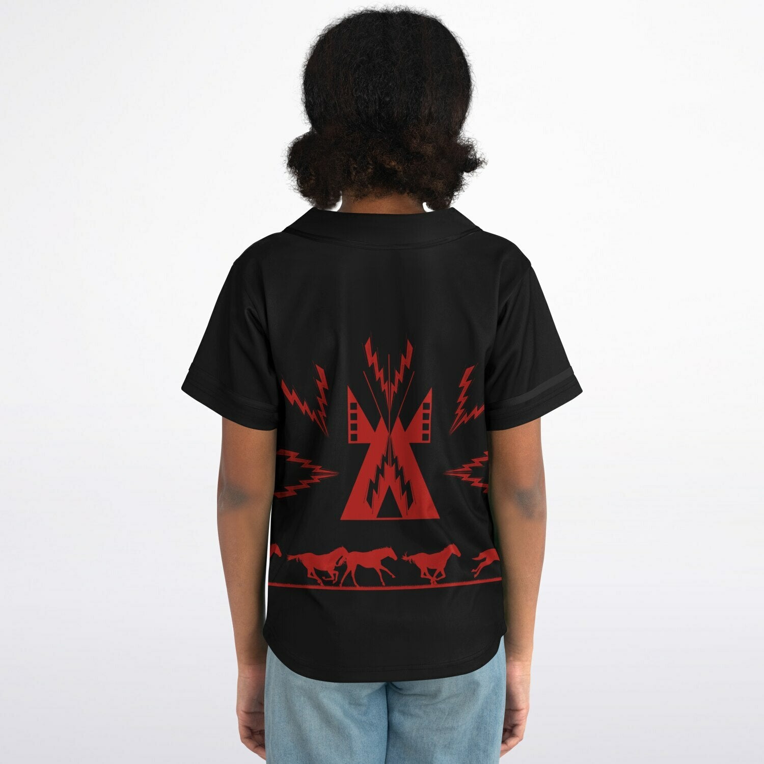 $NiieihiiNookei Kids Baseball Jersey - AOP
