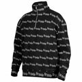$NiieihiiNookei Heavyweight Oversized Quarter Zip Sweatshirt - AOP