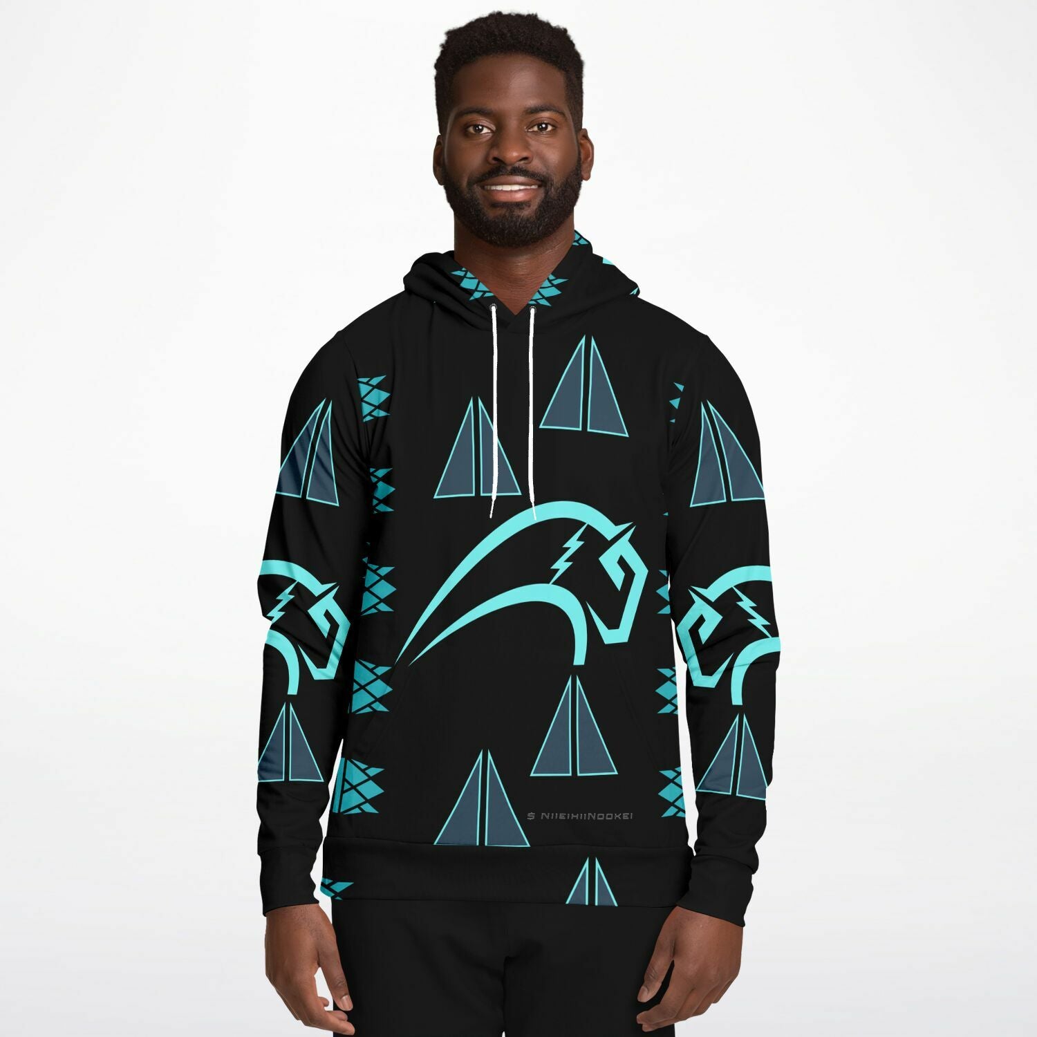 $NiieihiiNookei Athletic Hoodie - AOP