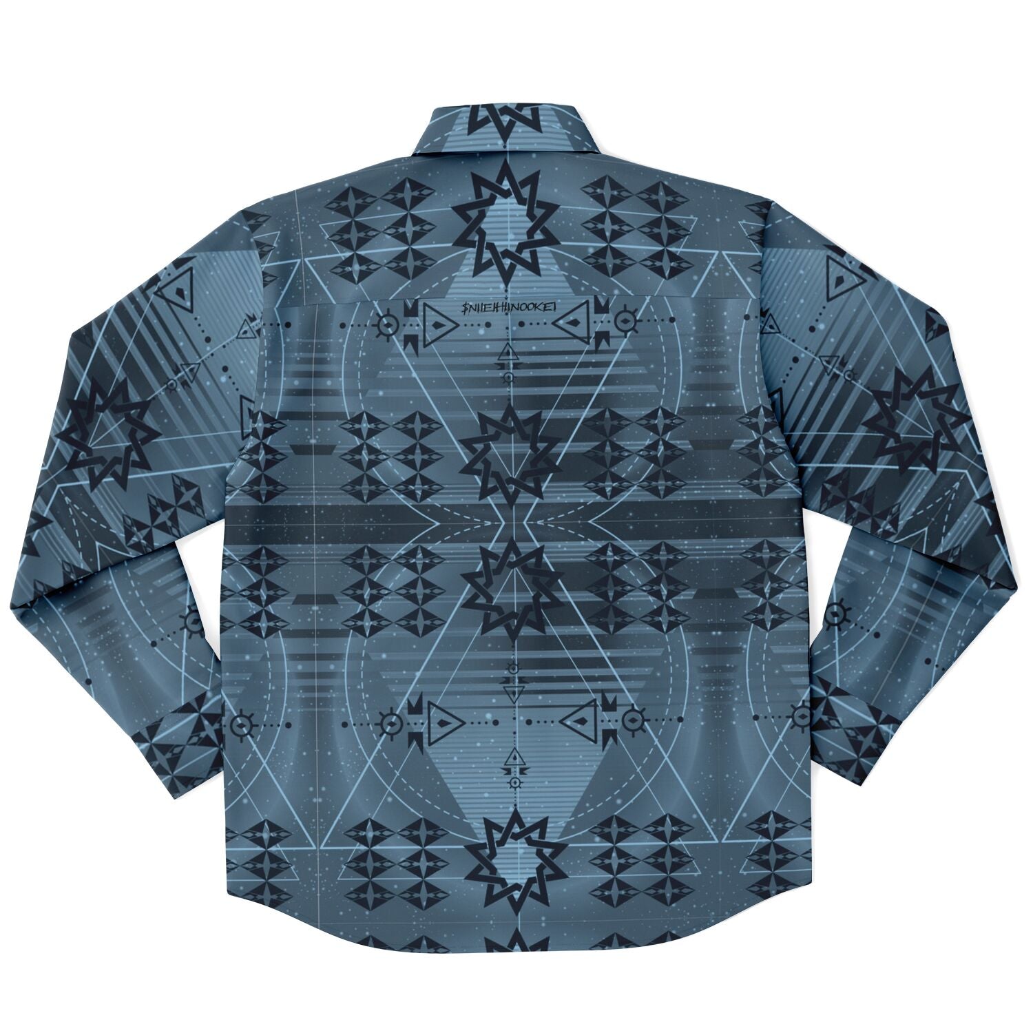 $NiieihiiNookei Long Sleeve Button Down Shirt - AOP