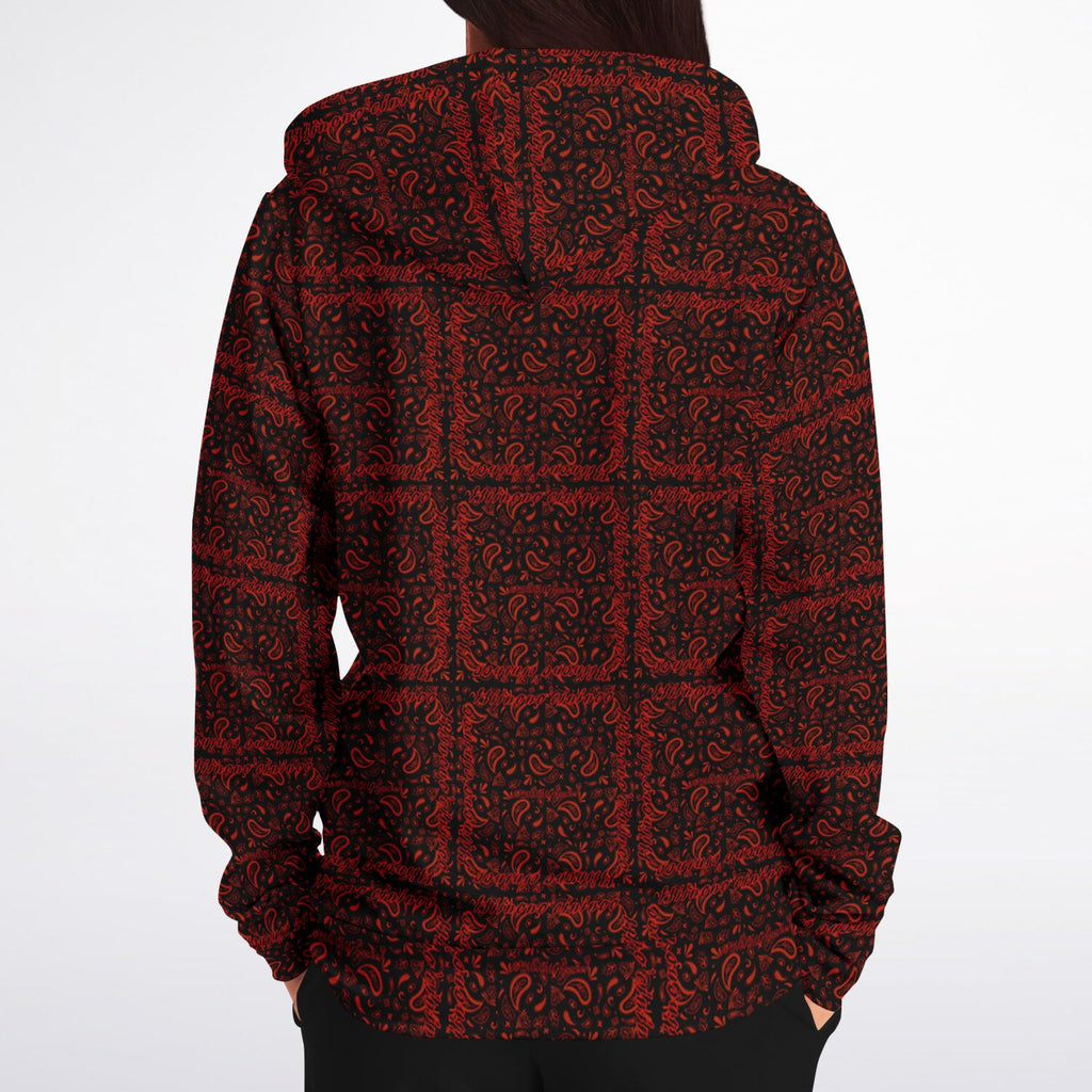 $NiieihiiNookei Athletic Zip-Up Hoodie - AOP