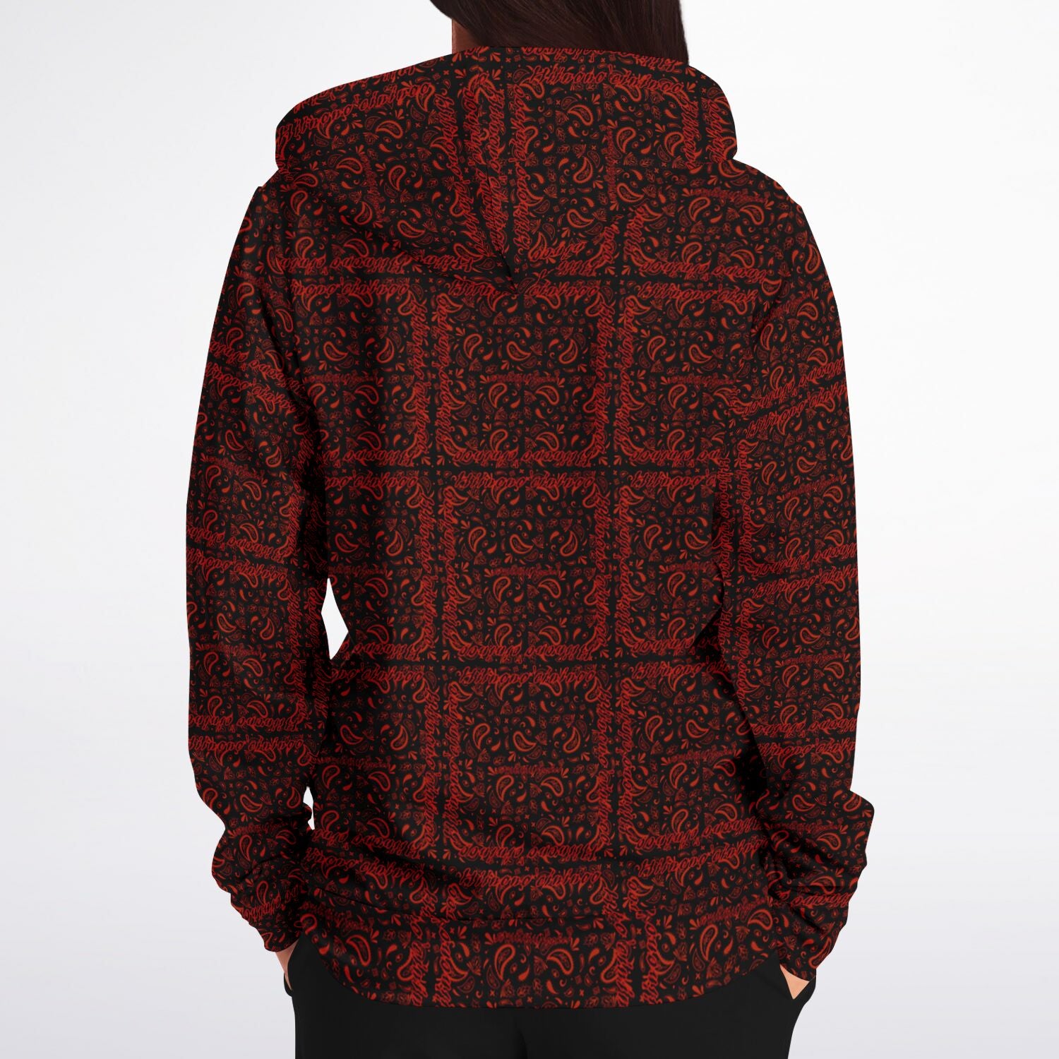 $NiieihiiNookei Athletic Zip-Up Hoodie - AOP