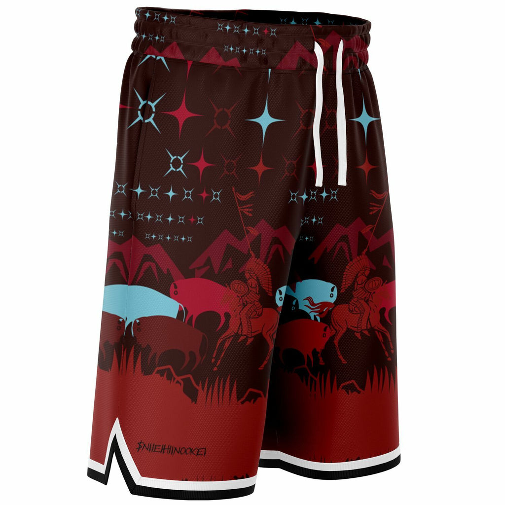 $NiieihiiNookei Basketball Short Rib - AOP