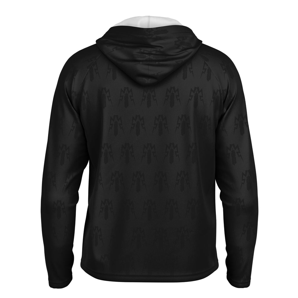 $NiieihiiNookei Fade To Black Performance Hoodie  - AOP