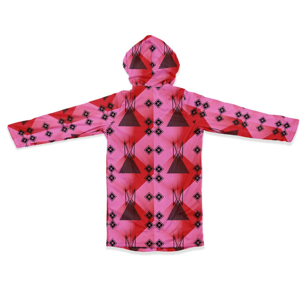 $NiieihiiNookei Zipper Cloak - AOP