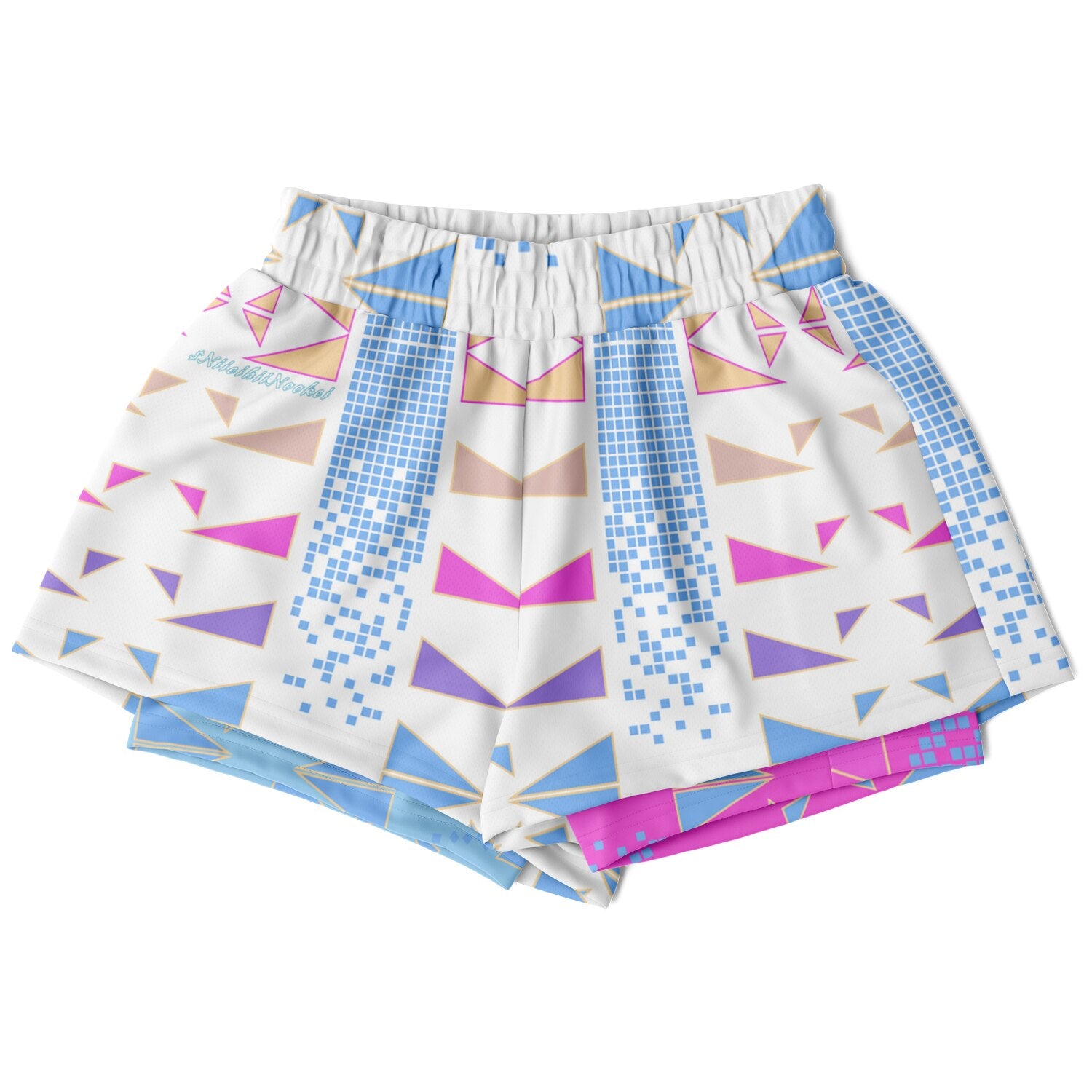 $NiieihiiNookei Women's 2-in-1 Shorts - AOP