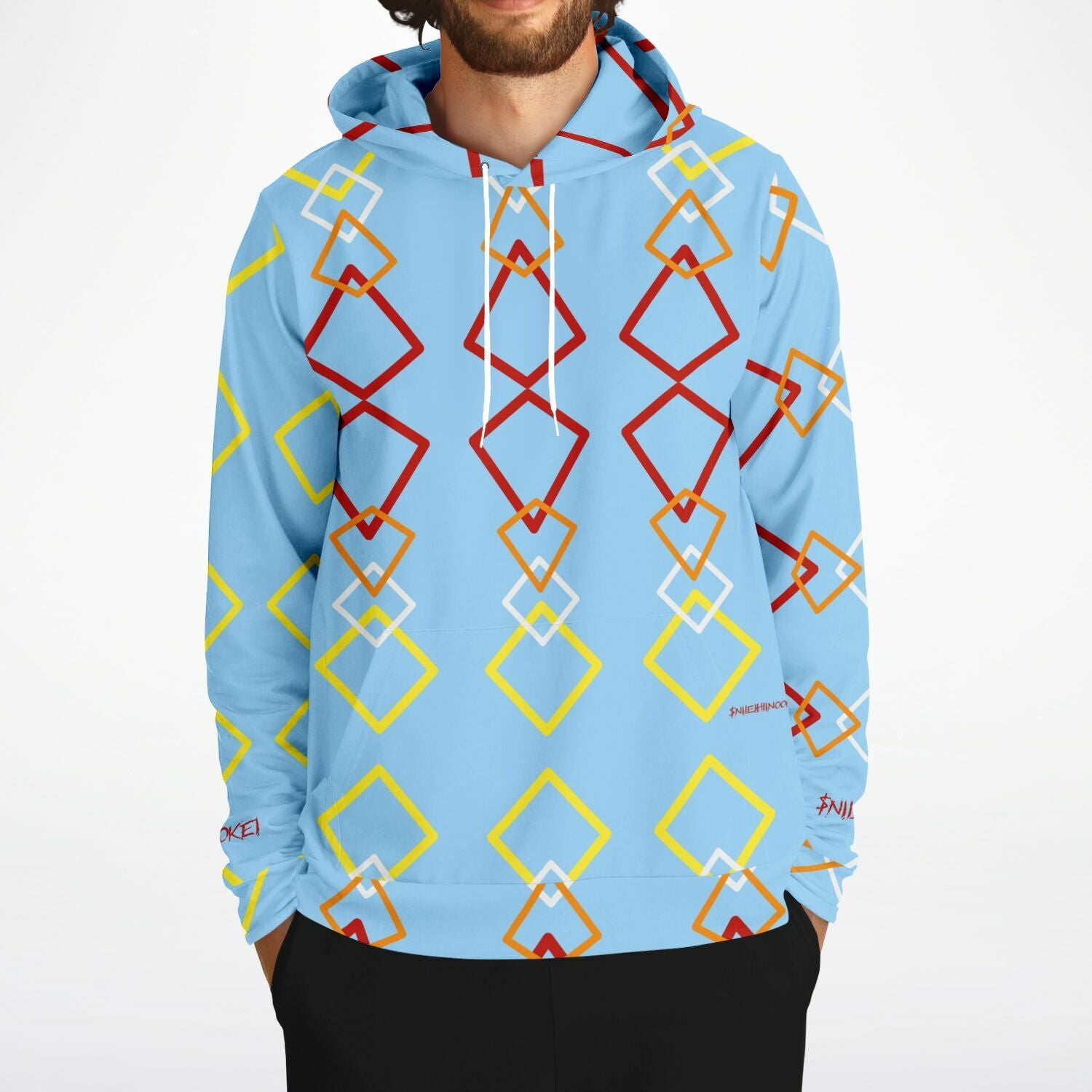 $NiieihiiNookei Athletic Hoodie - AOP