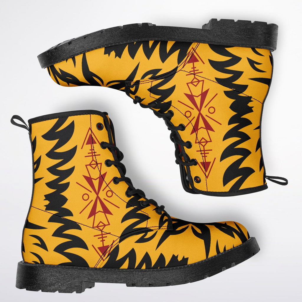 $NiieihiiNookei Fire Bird Landing - Rez Strider Boots - AOP