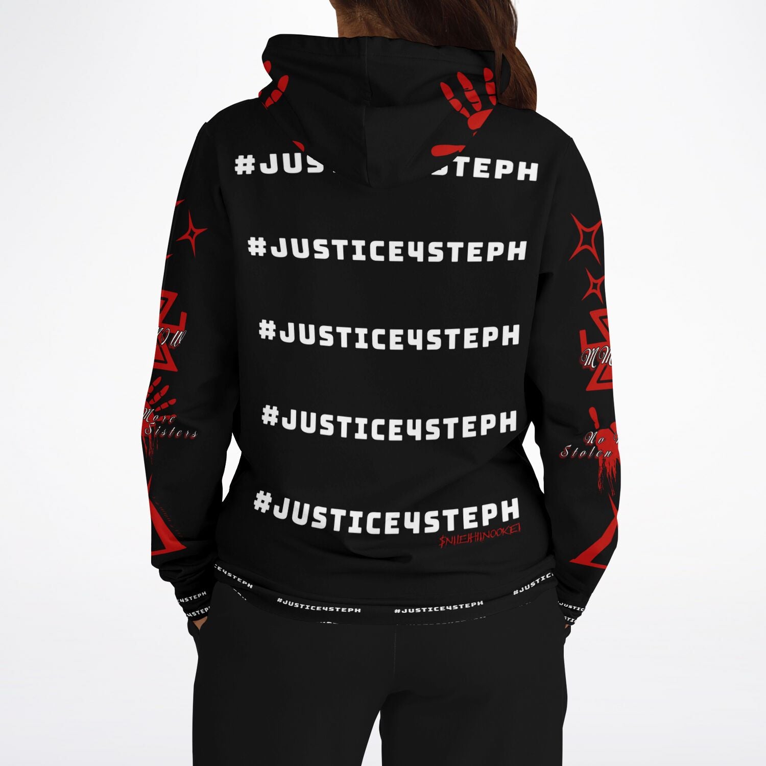#JUSTICE4STEPH Athletic Hoodie - AOP