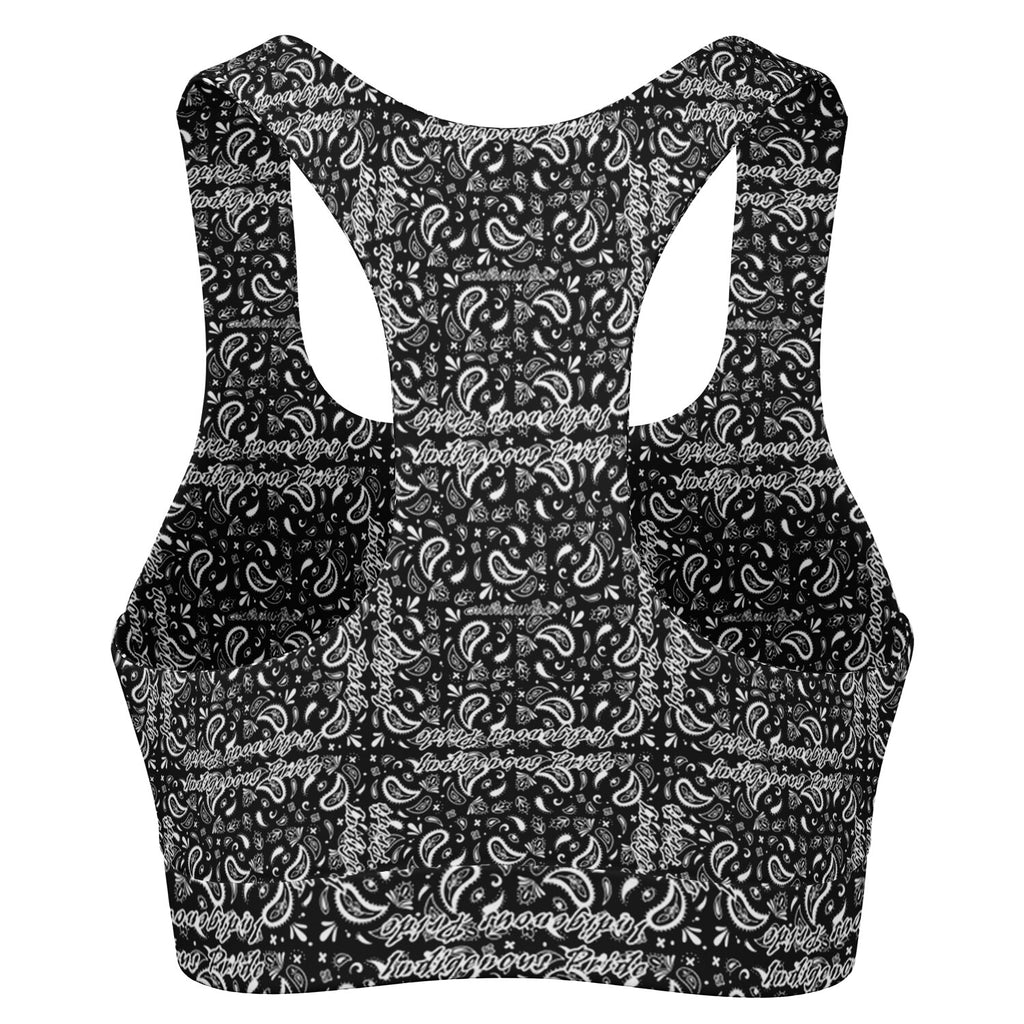 $NiieihiiNookei Padded Sports Bra - AOP