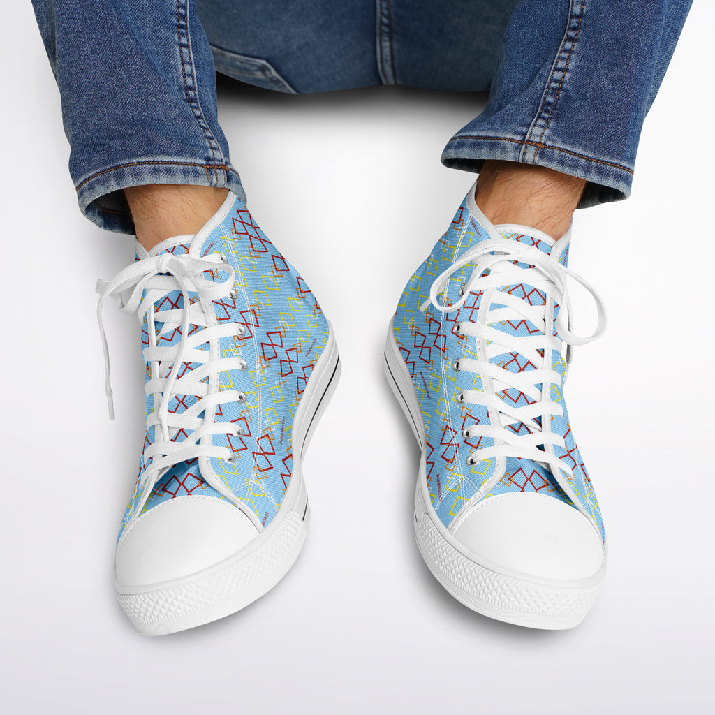 $NiieihiiNookei Urban Peak High Top Shoes - AOP
