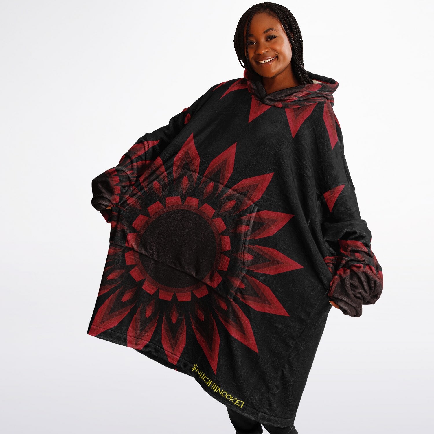$NiieihiiNookei Snug Hoodie Economy - AOP