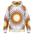 $NiieihiiNookei Hooded Baseball Jacket - AOP