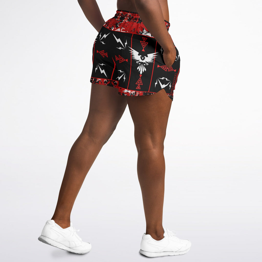 $NiieihiiNookei Athletic Loose Shorts - AOP