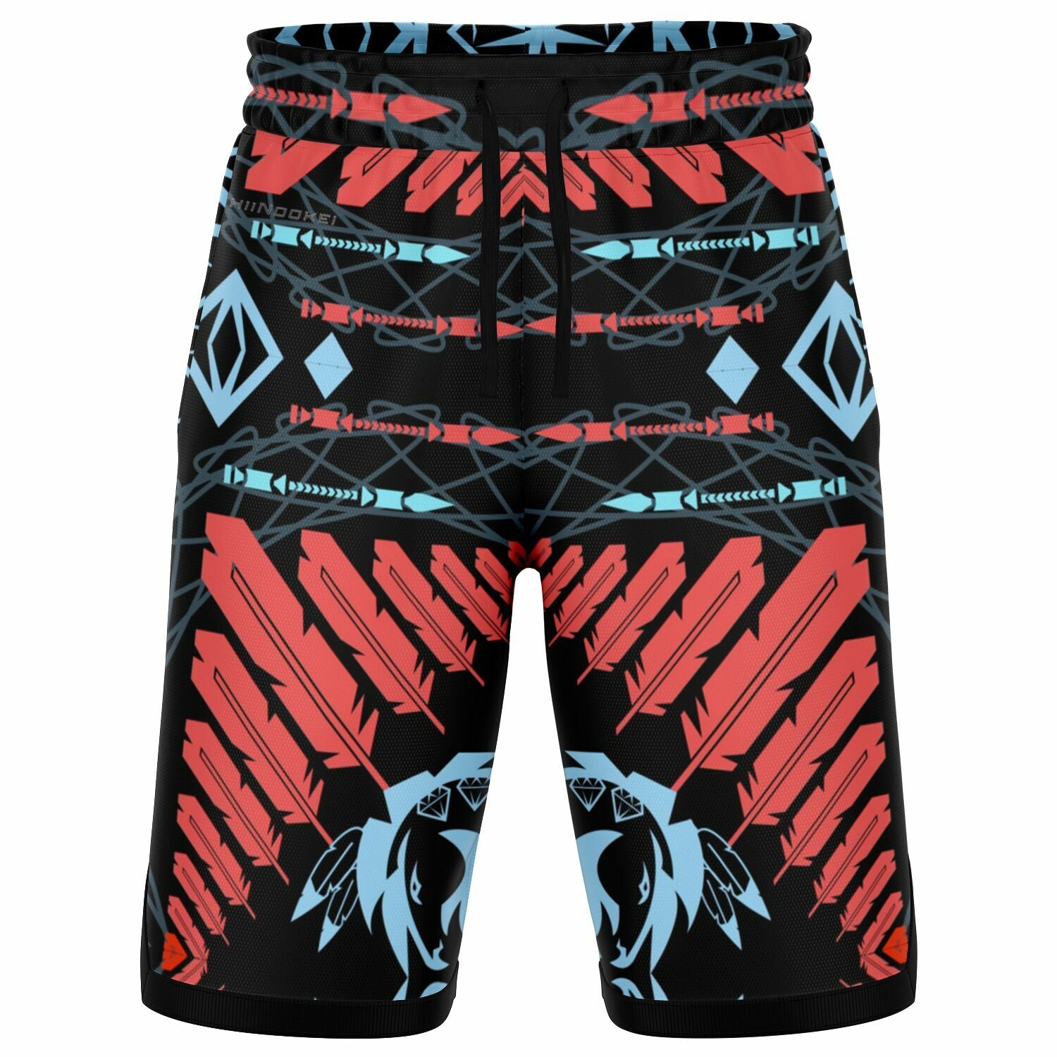 $NiieihiiNookei Basketball Short Rib - AOP