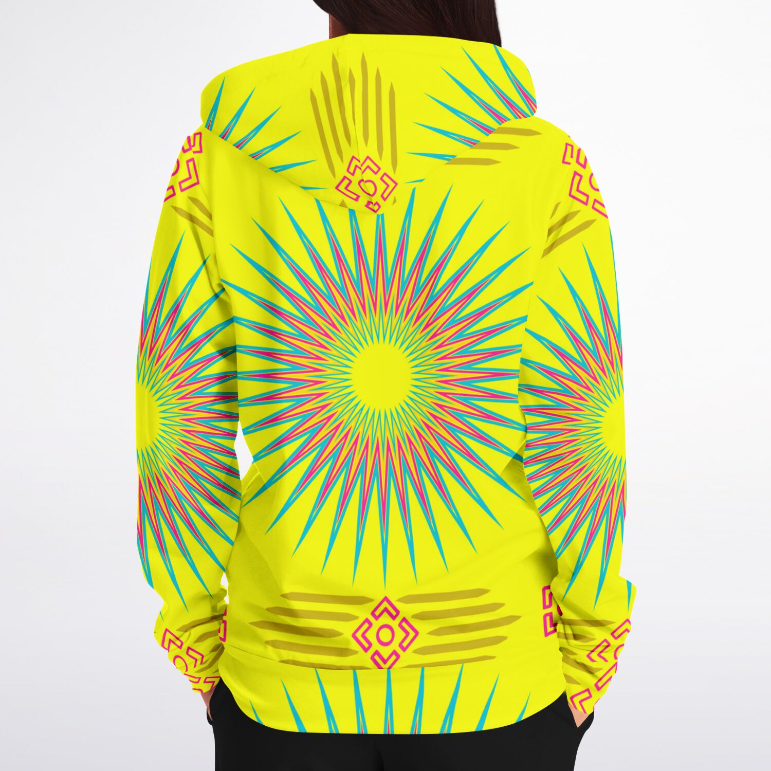 $NiieihiiNookei Fashion Zip-Up Hoodie - AOP