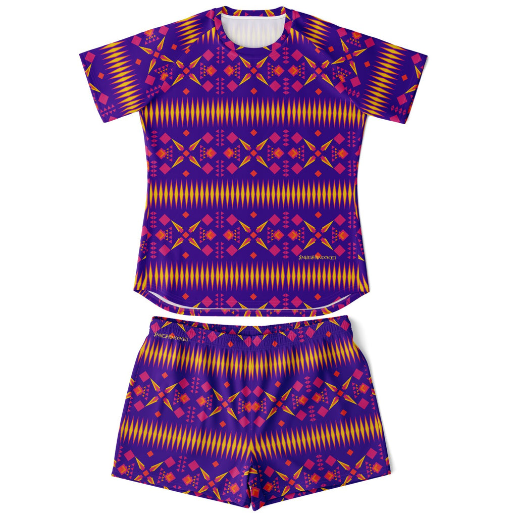 $NiieihiiNookei Women's Active Set - AOP