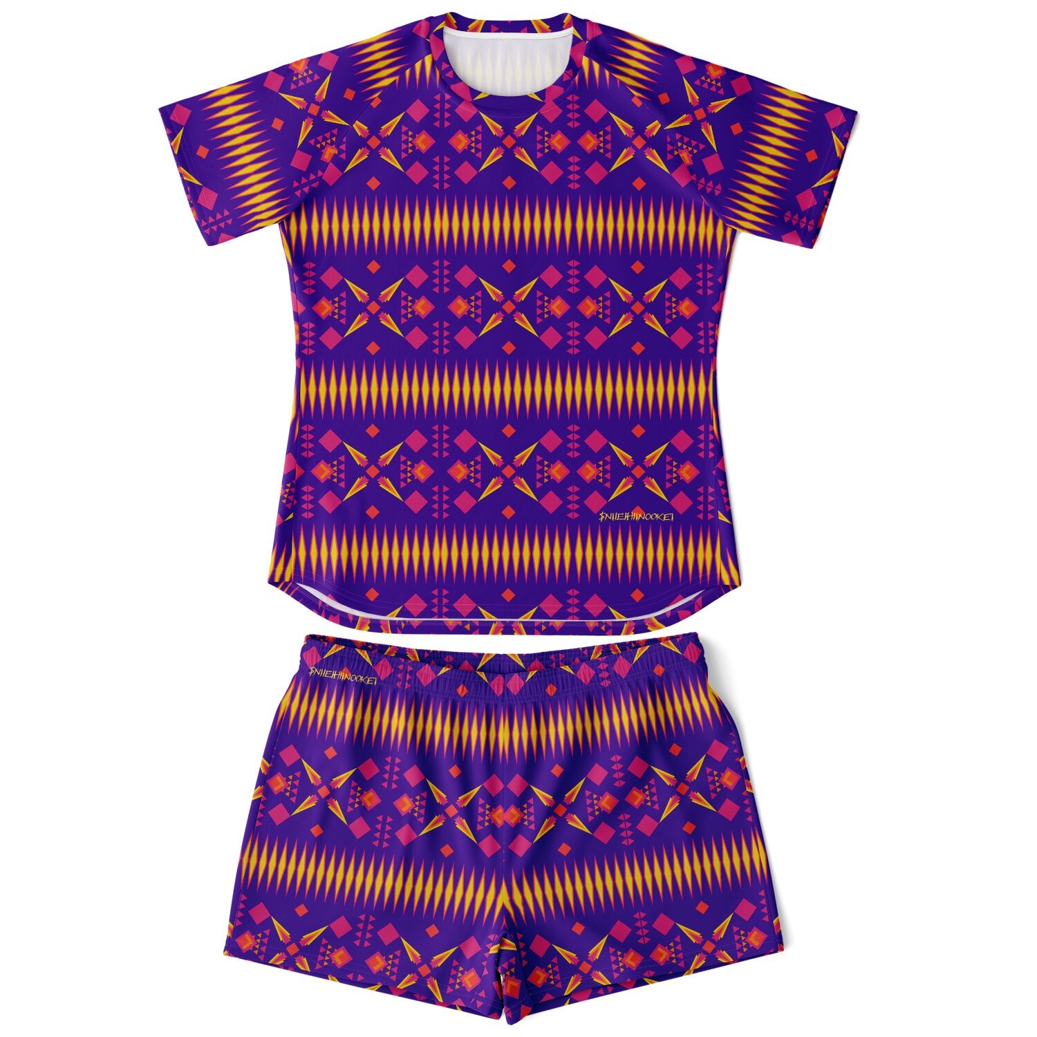 $NiieihiiNookei Women's Active Set - AOP