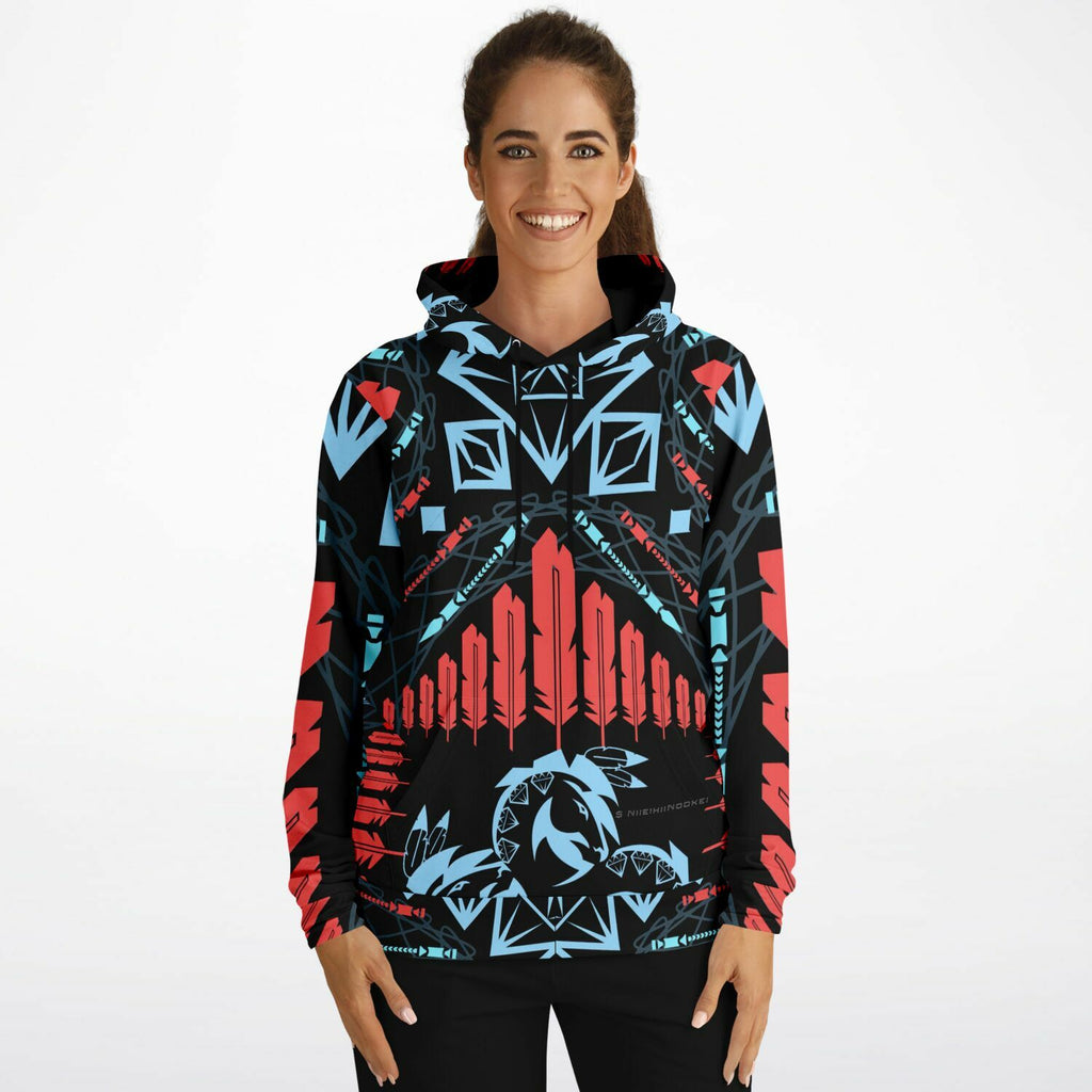 $NiieihiiNookei Athletic Hoodie - AOP