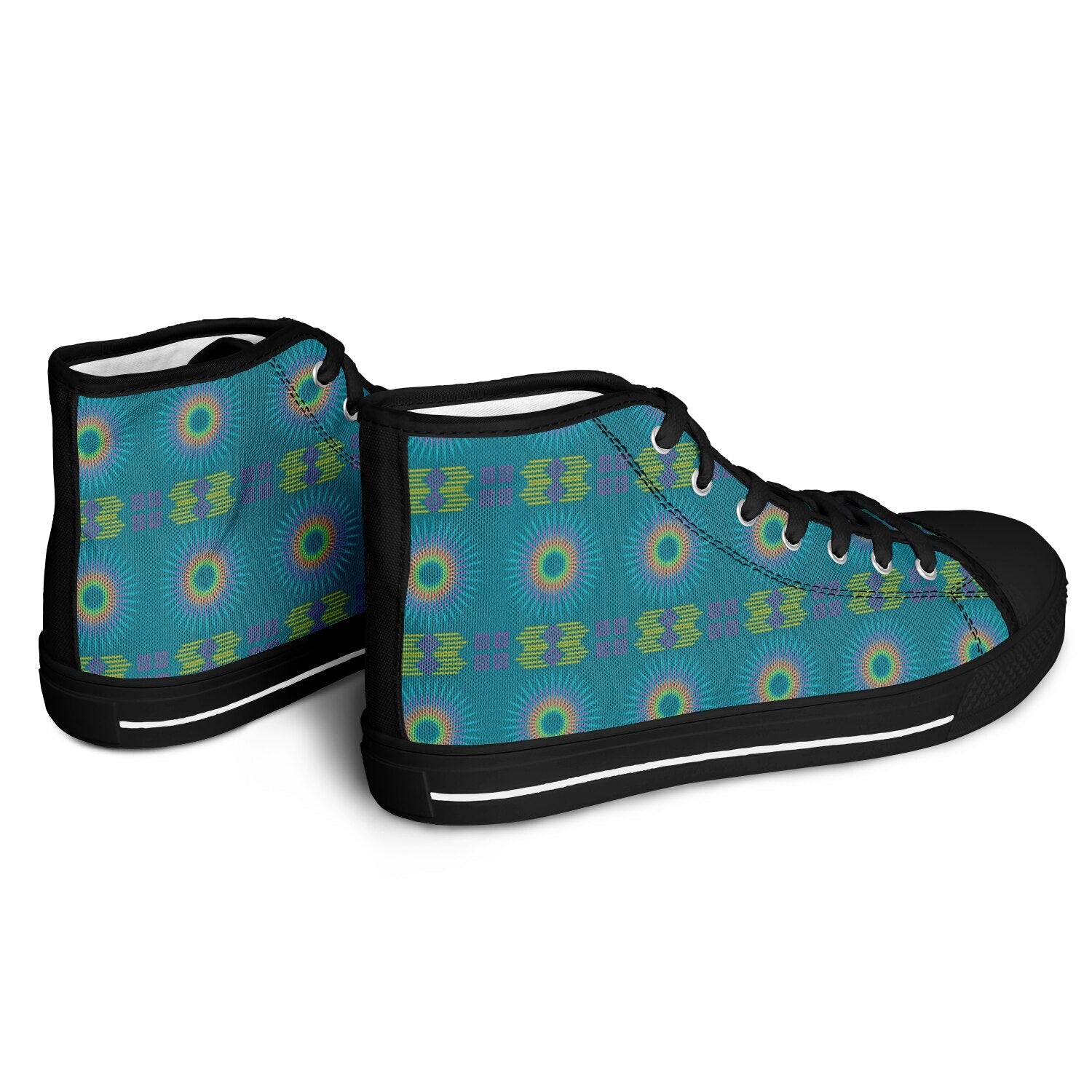 $NiieihiiNookei Urban Peak High Top Shoes - AOP