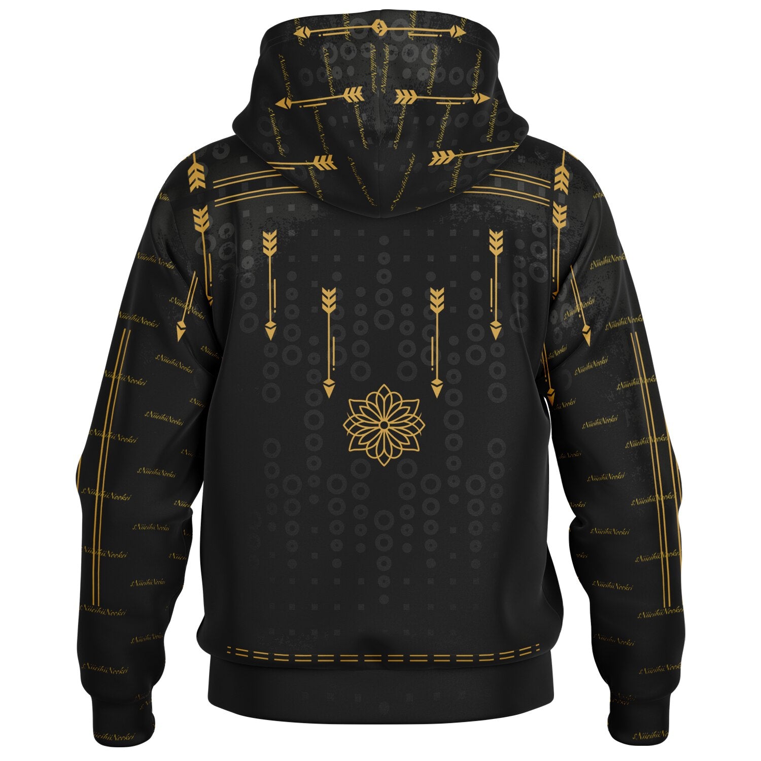 $NiieihiiNookei Hooded Jacket - AOP